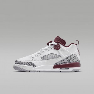 Nike Jordan Spizike Low Kids Shoes White | 792601-NDV