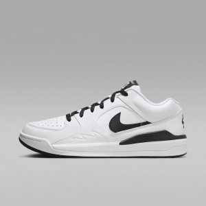 Nike Jordan Stadium 90 Mens Shoes White / Black | 584130-JSD