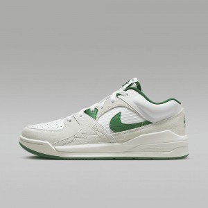 Nike Jordan Stadium 90 Mens Shoes White / Green | 817320-TAX