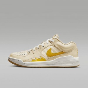 Nike Jordan Stadium 90 Womens Shoes Light Yellow | 971423-WCR