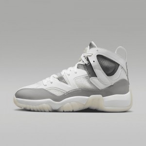 Nike Jumpman Two Trey Womens Shoes Grey / White | 160752-XUJ