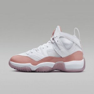 Nike Jumpman Two Trey Womens Shoes Pink / White | 147802-IAU