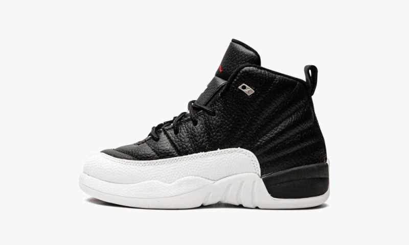 Nike Air Jordan 12 Retro PS \'Playoffs 2022\' Kids Shoes Black / Red / White | 542718-IXZ