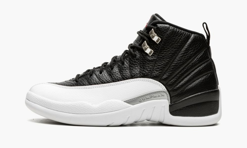 Nike Air Jordan 12 Retro \'Playoffs 2022\' Mens Shoes Black / Red / White | 027916-XOM