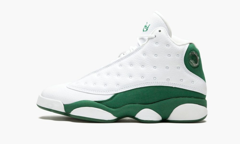 Nike Air Jordan 13 Retro \'Ray Allen\' Mens Shoes White / Green | 479305-PRY