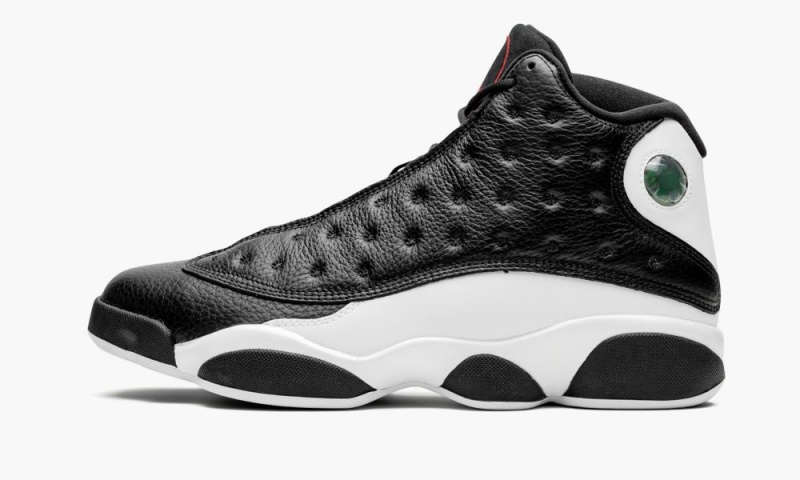 Nike Air Jordan 13 Retro \'Reverse He Got Game\' Mens Shoes Black / White / Red | 160253-YOS