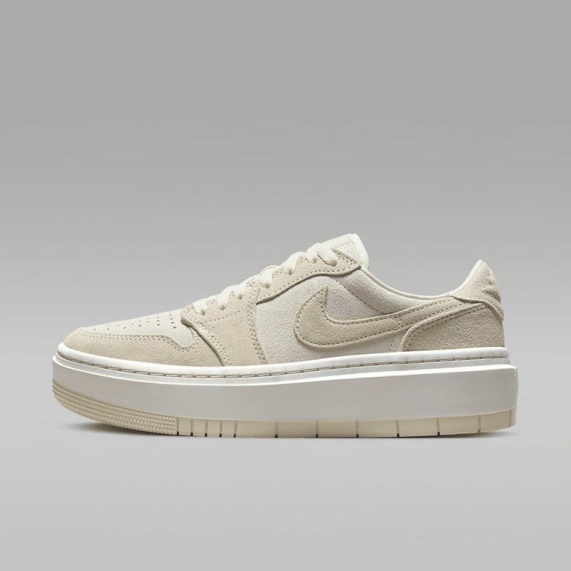 Nike Air Jordan 1 Elevate Low Womens Shoes Beige | 084795-AMJ