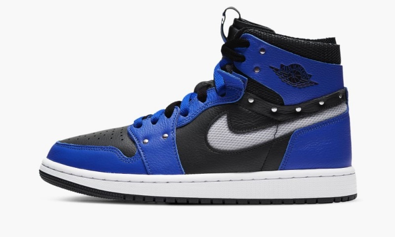 Nike Air Jordan 1 High Zoom CM \'Sisterhood - Royal\' Womens Shoes Royal / Black / White | 432197-ZNB