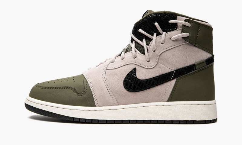 Nike Air Jordan 1 Rebel XX \'Olive Canvas\' Womens Shoes Olive | 376219-IOZ