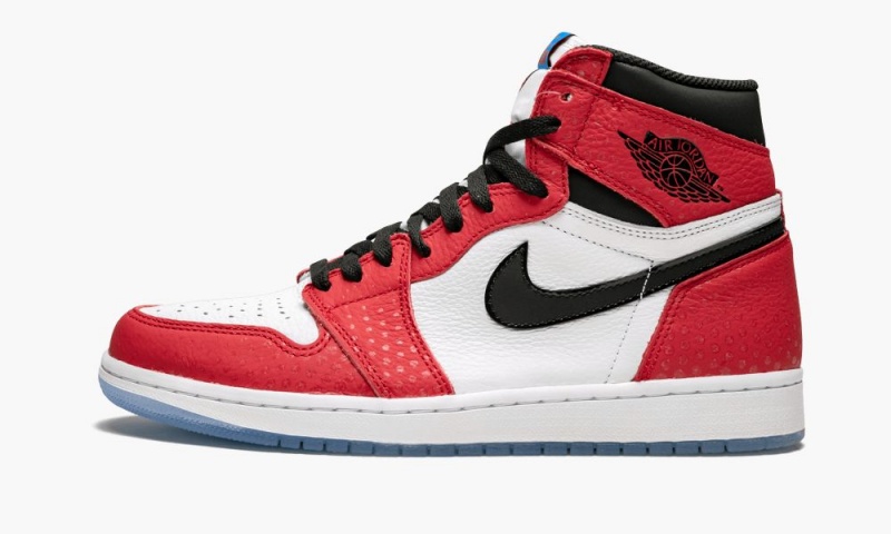 Nike Air Jordan 1 Retro High OG \'Spider-Man: Origin Story\' Mens Shoes Red / Black / White / Blue | 143520-COE