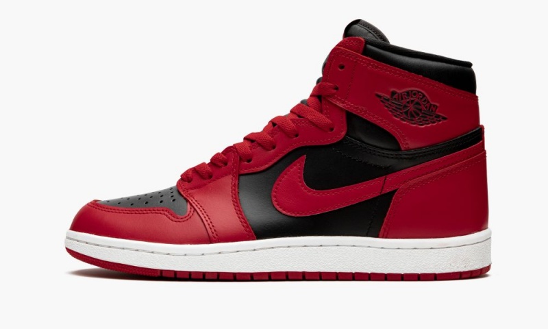 Nike Air Jordan 1 Retro High OG \'Varsity Red\' Mens Shoes Red / Black | 319750-RFU