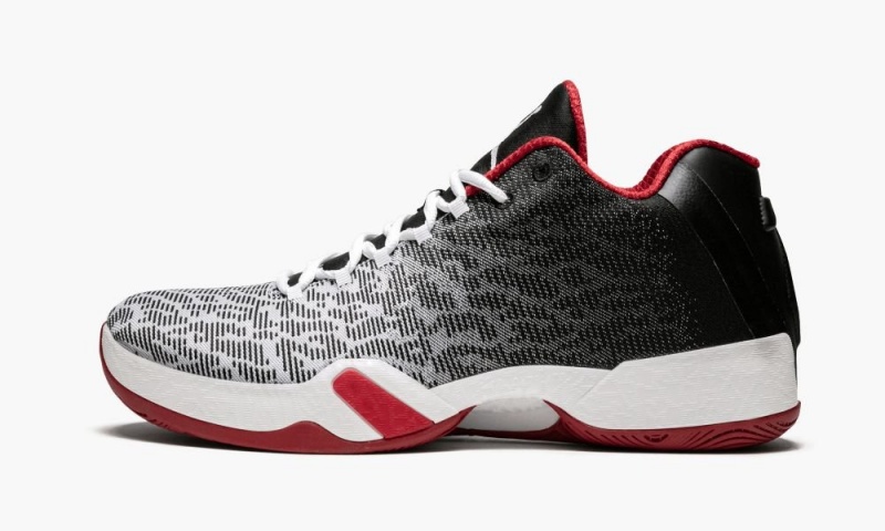 Nike Air Jordan 29 Low Mens Shoes White / Red / Black | 745291-PYZ