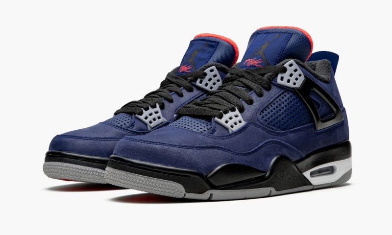 Nike Air Jordan 4 WNTR 'Winterized Loyal Blue' Mens Shoes Blue / White / Red | 410259-ZCN