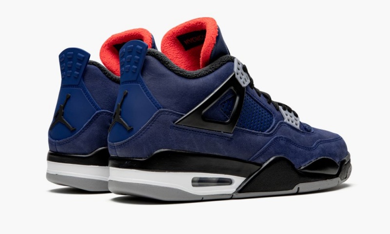 Nike Air Jordan 4 WNTR 'Winterized Loyal Blue' Mens Shoes Blue / White / Red | 410259-ZCN