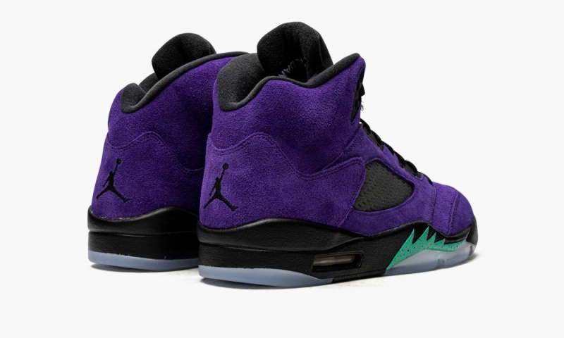 Nike Air Jordan 5 Retro 'Alternate Grape' Mens Shoes Purple / Black | 872546-WTR