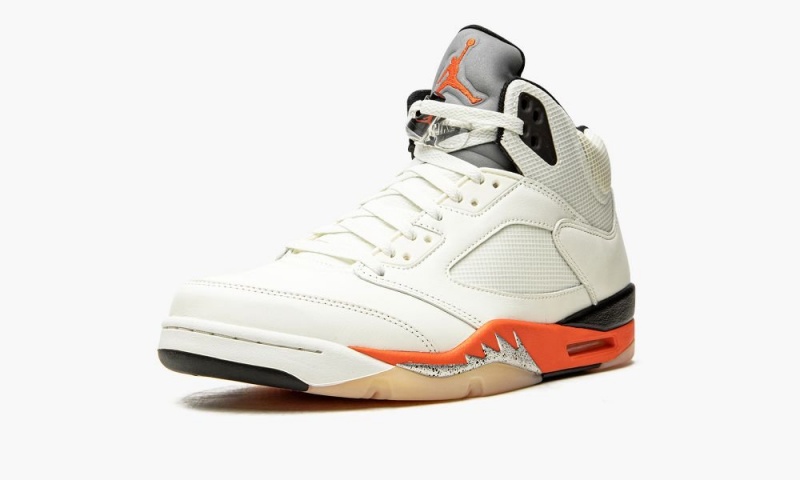 Nike Air Jordan 5 Retro 'Shattered Backboard' Mens Shoes Orange / Metal | 357982-IZH