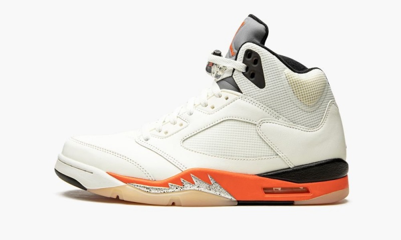 Nike Air Jordan 5 Retro \'Shattered Backboard\' Mens Shoes Orange / Metal | 357982-IZH