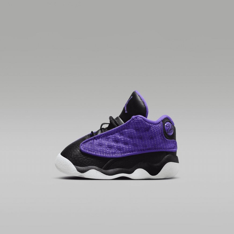 Nike Jordan 13 Retro Kids Shoes Purple / White / Black | 143875-GIM