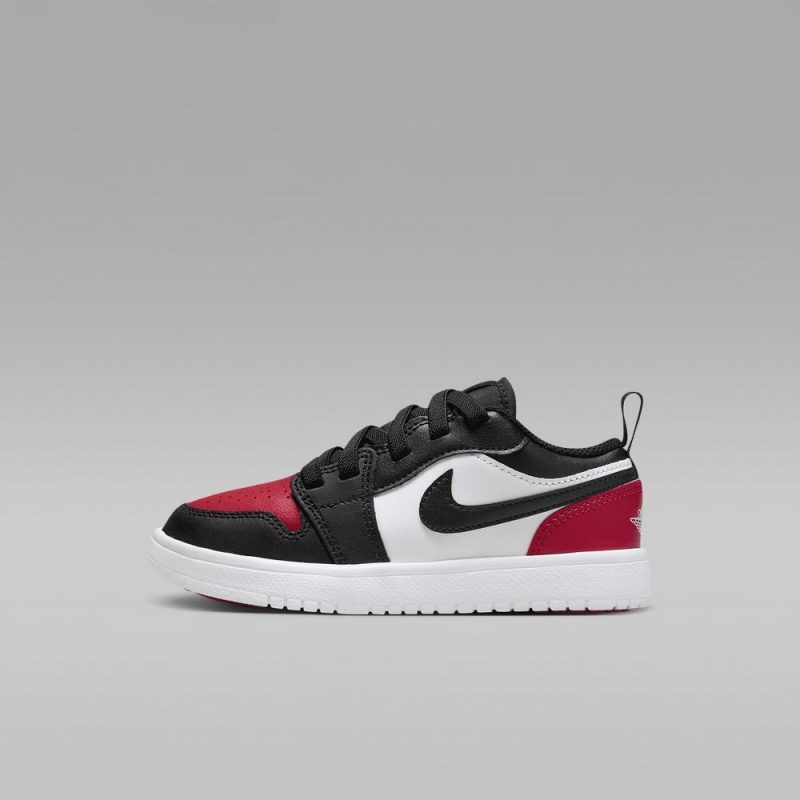 Nike Jordan 1 Low Alt Kids Shoes Black / Red / White | 281753-GEQ