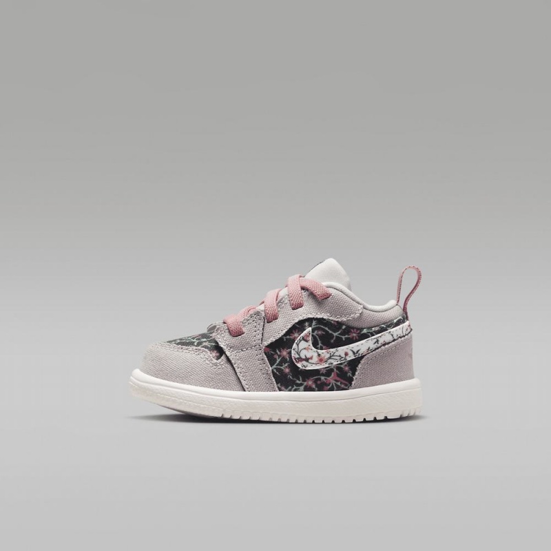 Nike Jordan 1 Low Alt Kids Shoes Flower / white / pink | 842695-KWR