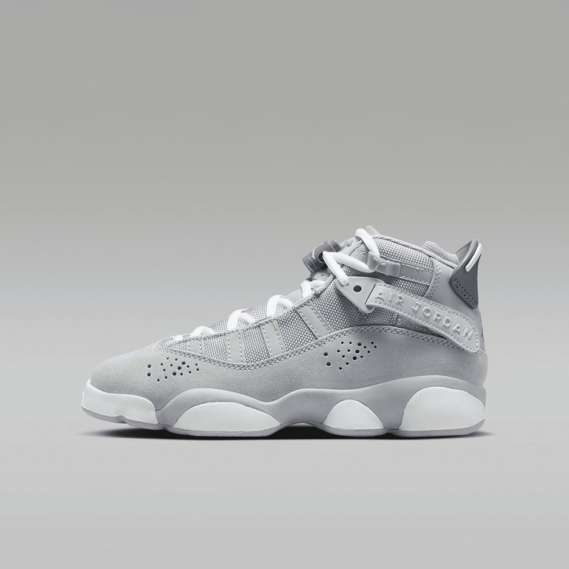 Nike Jordan 6 Rings Kids Shoes Grey | 475098-VPY