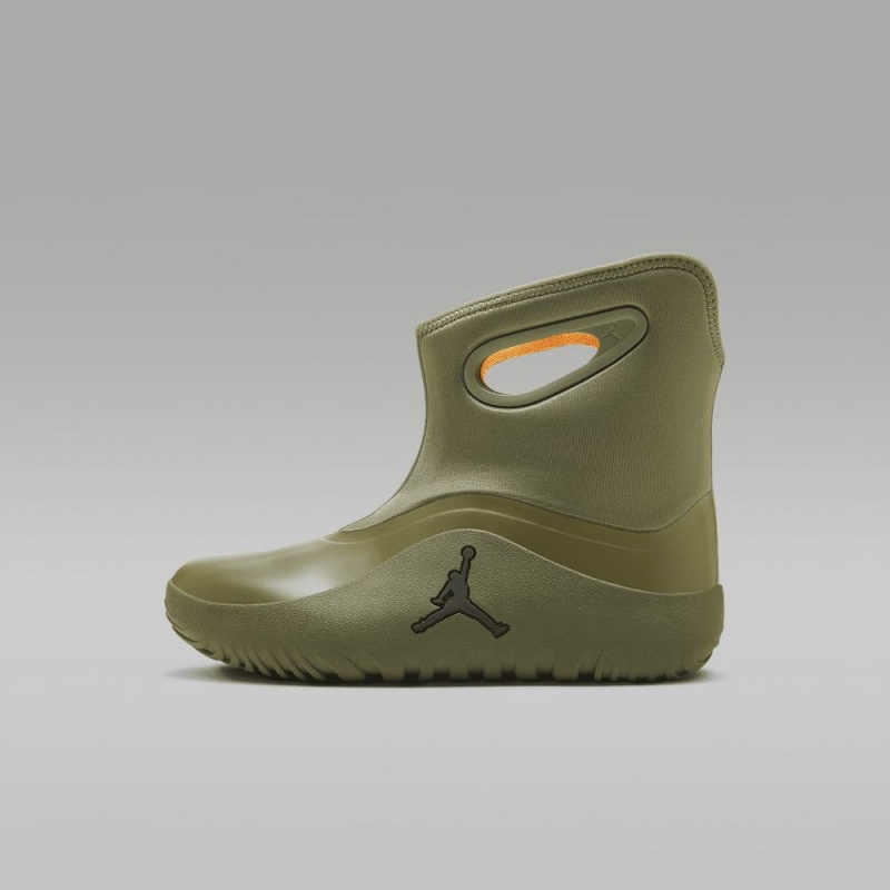 Nike Jordan Lil Drip Kids Shoes Olive | 409513-LFZ