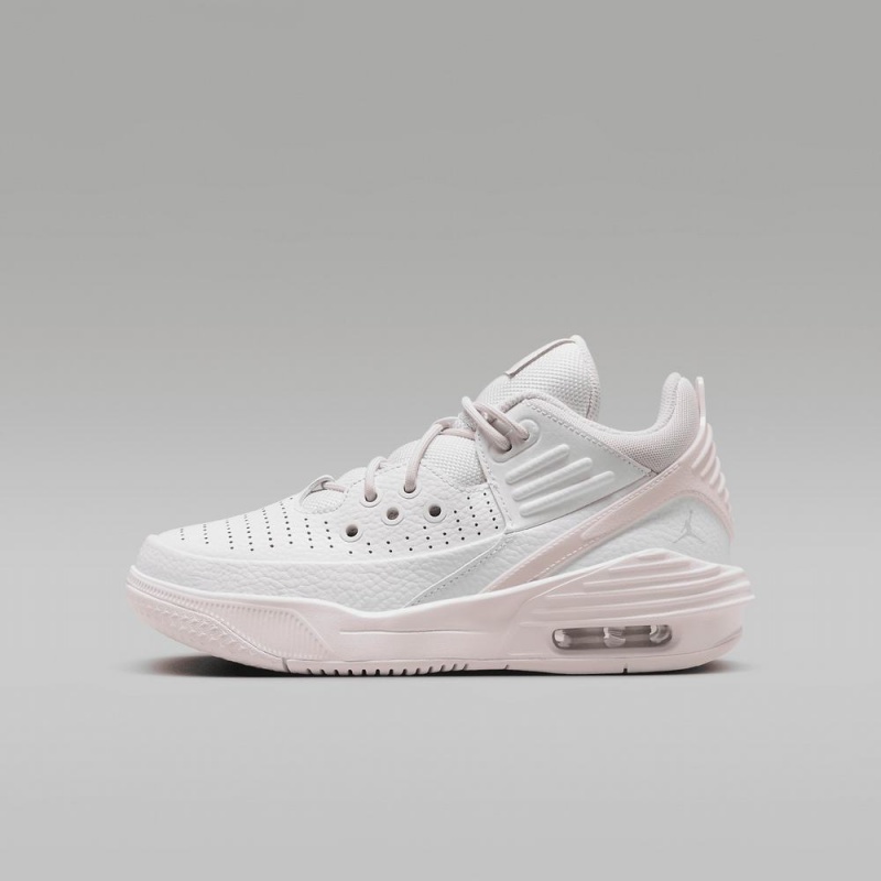 Nike Jordan Max Aura 5 Kids Shoes White / Pink | 154269-EPG