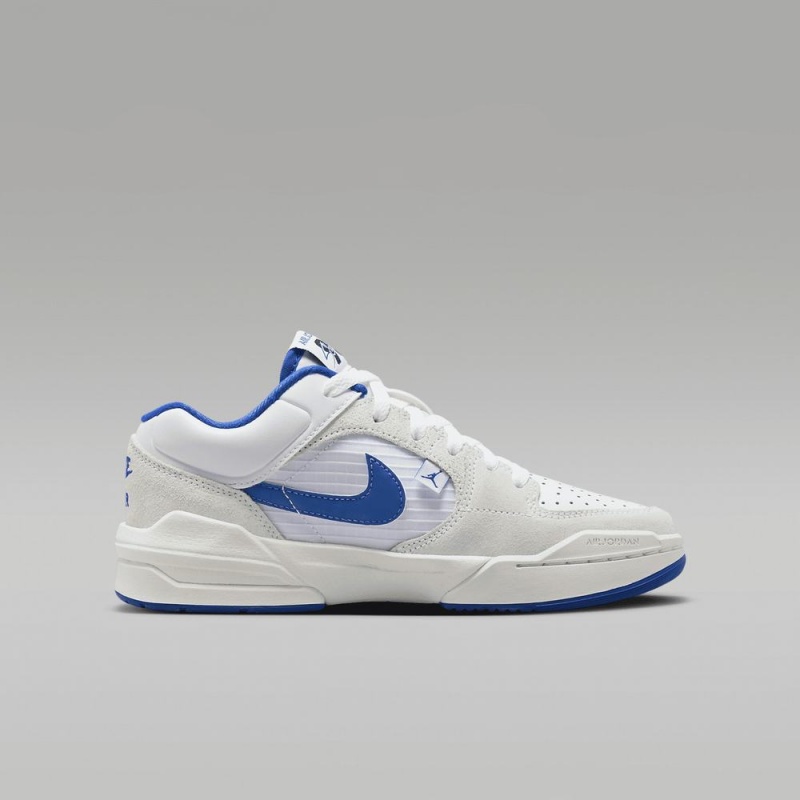 Nike Jordan Stadium 90 Kids Shoes White / Blue | 920856-SIN