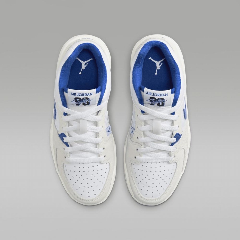 Nike Jordan Stadium 90 Kids Shoes White / Blue | 920856-SIN