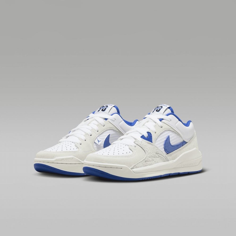 Nike Jordan Stadium 90 Kids Shoes White / Blue | 920856-SIN