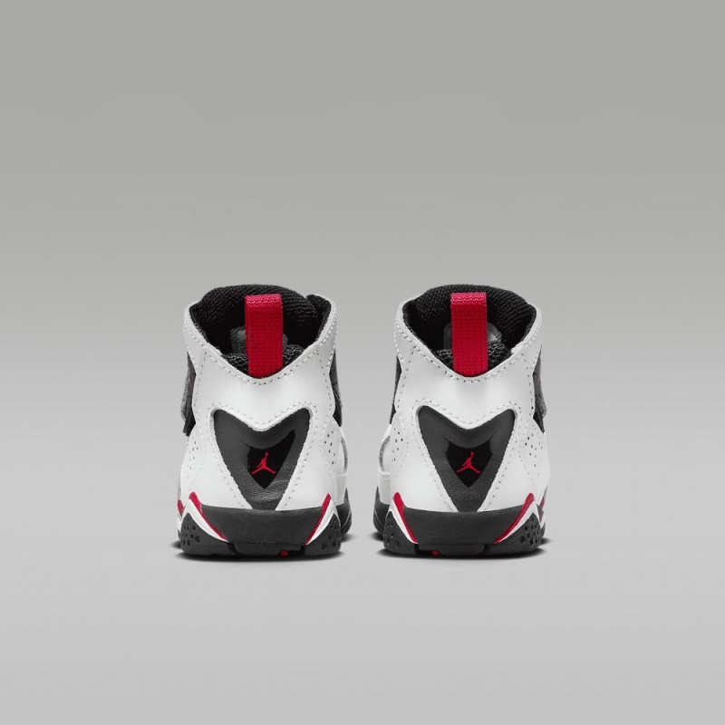 Nike Jordan True Flight Kids Shoes White / Red / Black | 321698-PVL