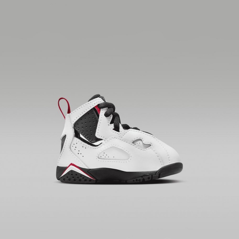 Nike Jordan True Flight Kids Shoes White / Red / Black | 321698-PVL