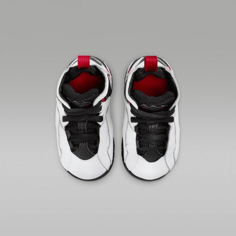 Nike Jordan True Flight Kids Shoes White / Red / Black | 321698-PVL