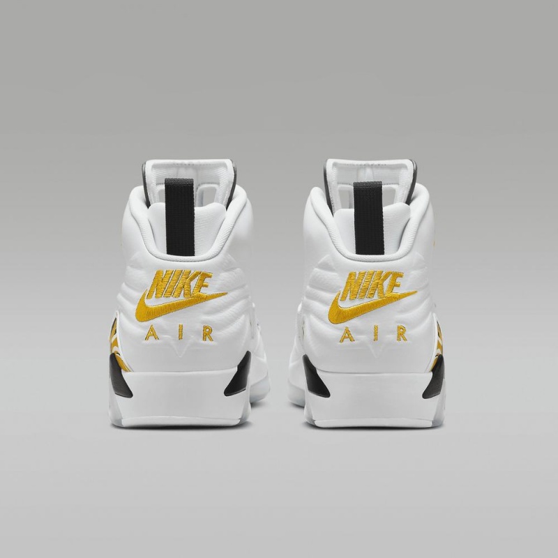 Nike Jumpman MVP Mens Shoes White / Black / Yellow | 342570-APY